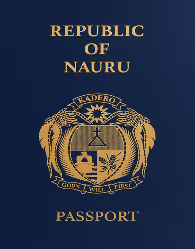 Nauru passport image