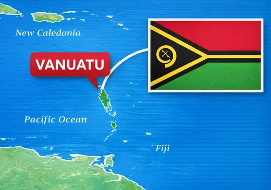 Vanuatu map Vanuatu map