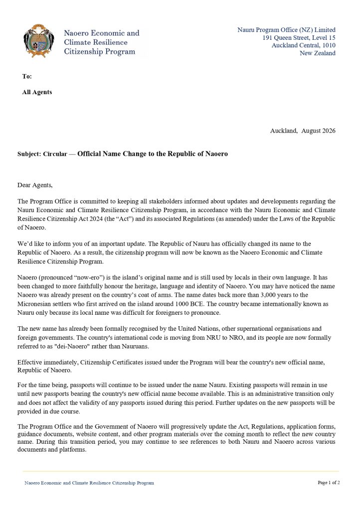 Circular - Official Name Change to the Republic of Naoero_page-0001 Circular Official Name Change to the Republic of Naoero page 0001